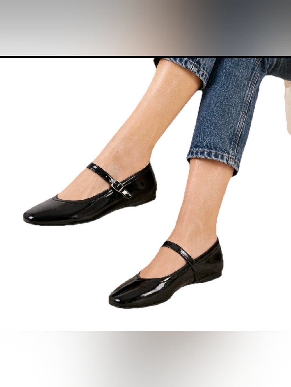 Women  Elena Mary Jane Flats Memory Foam Insole – A New Day Sz 7, 9 & 11